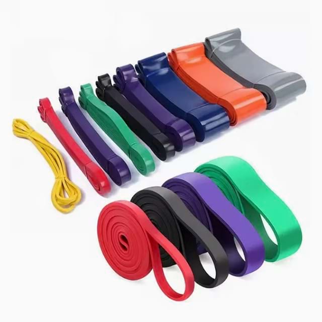 Equipamento de treino Yoga Exercício Loop Gum Band Elastic Training Rubber Band Banda de resistência personalizada