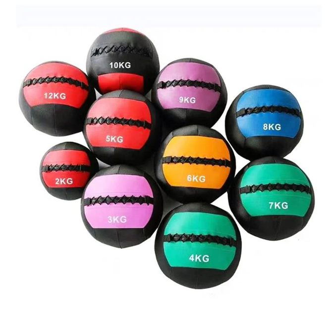 Ginásio Power Workout Exercício Fitness Weighted Cross Training Nylon Slam Wall Medicine Ball